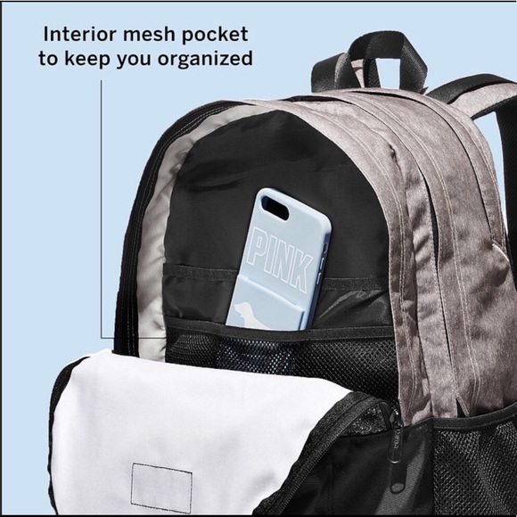 😍 VS PINK Sequined Backpack, NWT - Picture 3 of 8